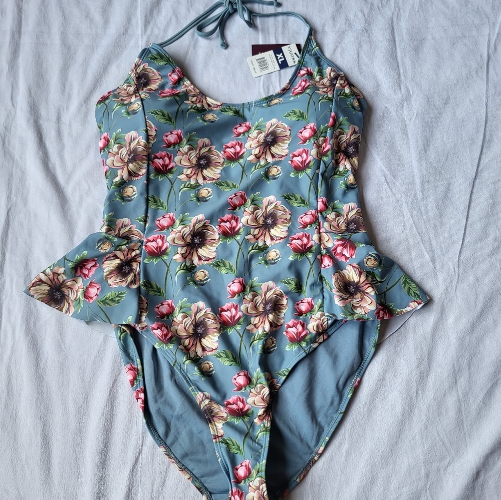 Vigoss Floral Swimsuit Size XL